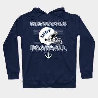 Indianapolis Football Vintage Style Hoodie